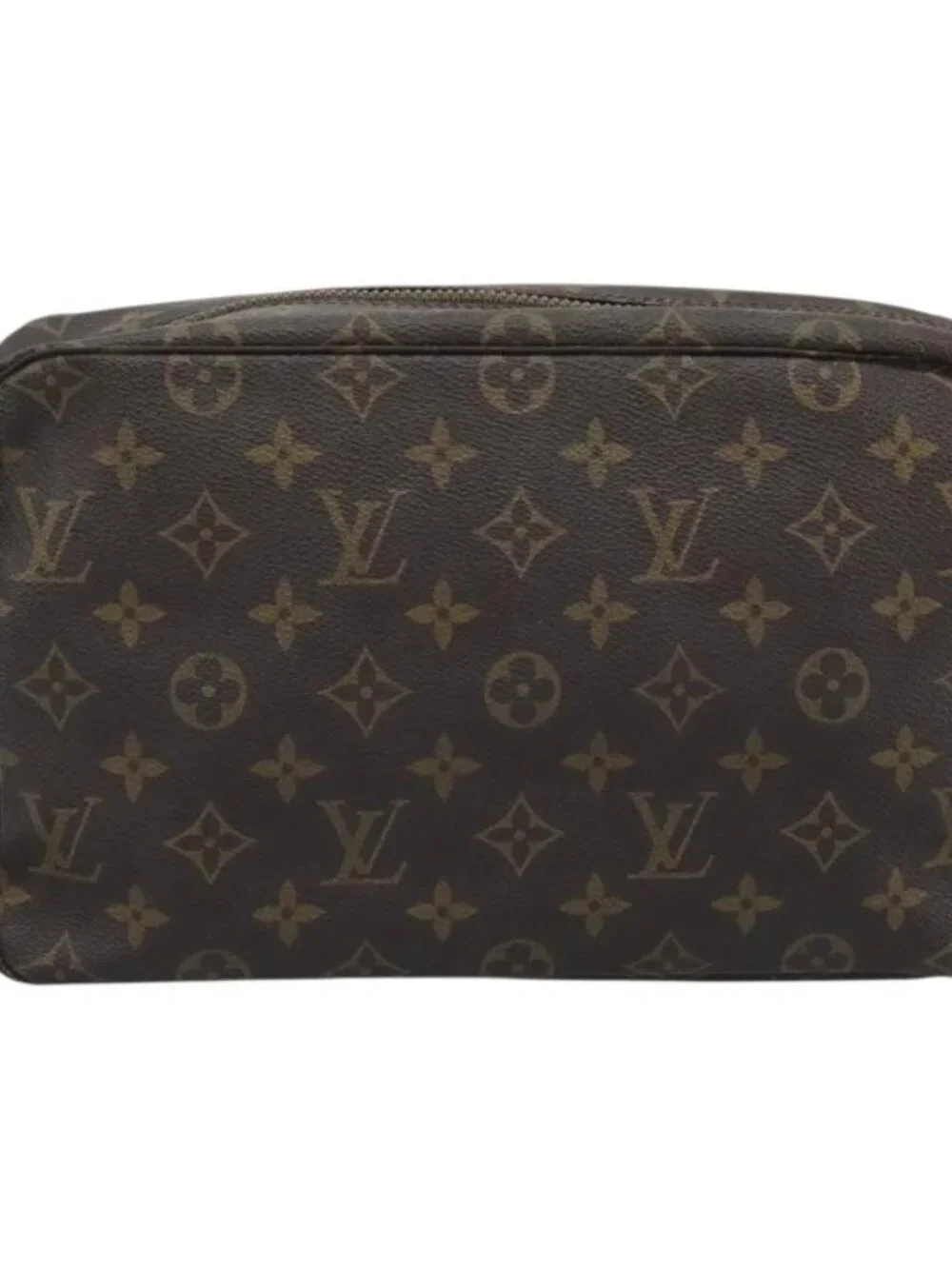 LOUIS VUITTON Monogram Trousse Toilette 28 Clutch Bag M47522 LV Auth 189018
